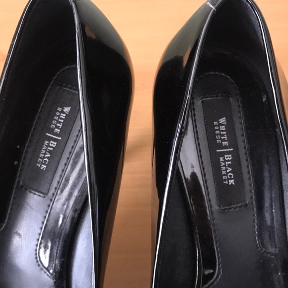 WHBM black heels - Picture 4 of 8
